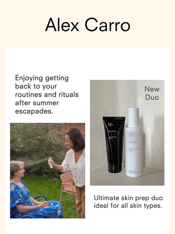 Recondition your skin post-summer ☀️