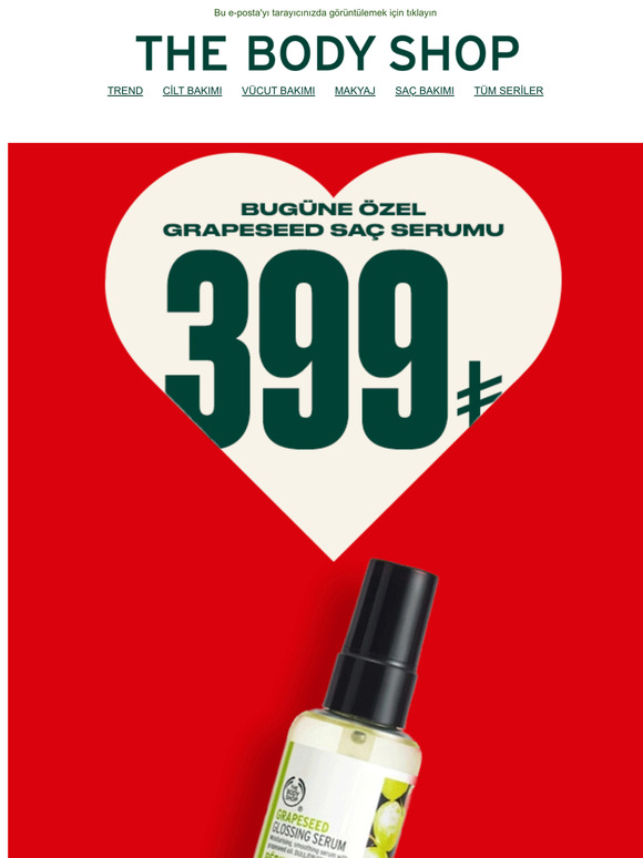 😍 Bugüne Özel Çok Sevilen Grapeseed Saç Serumu 399TL! 😍