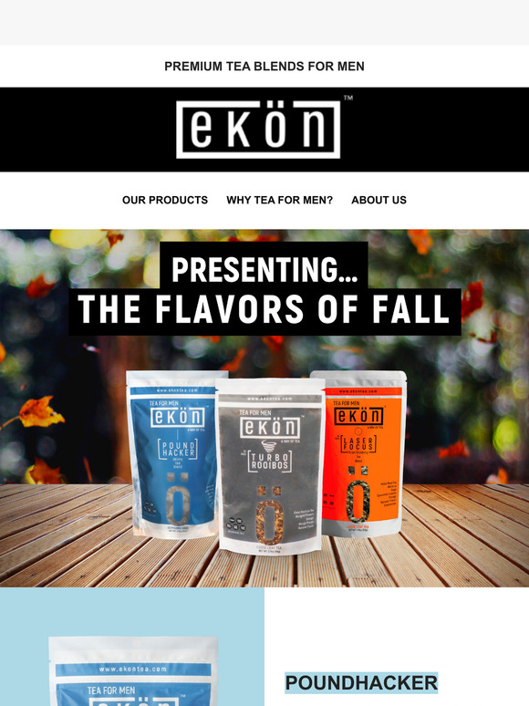 Fall Teas for Men: Energize your Season 🙌