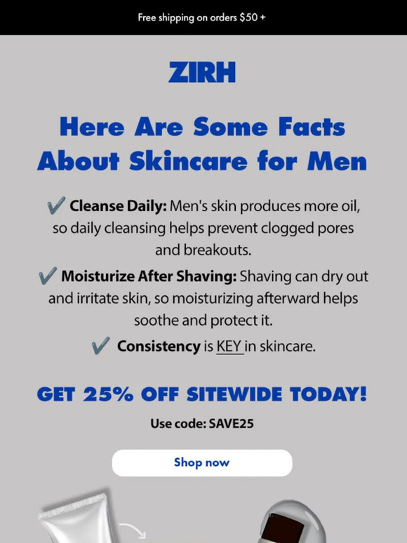 25% off sitewide just for you!