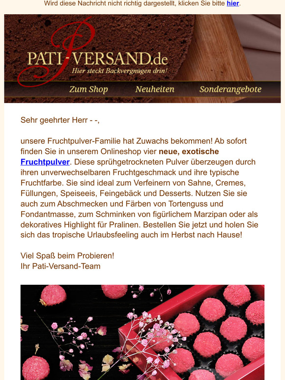 Jetzt neu: Exotische Fruchtpulver zum Aromatisieren und Färben 🍌🍍