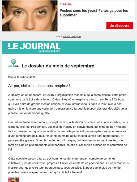 Ici on agit | Air et ciel pollués : nature en danger