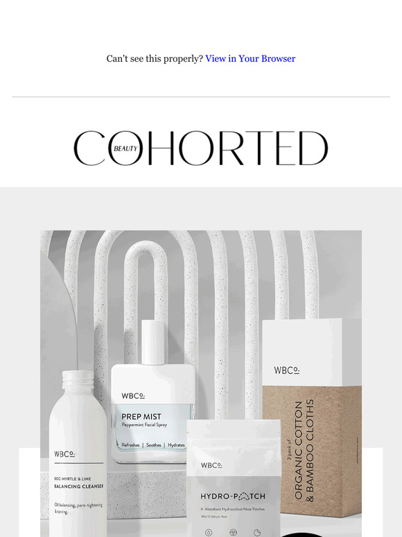 Now Available! New WBCo. Brow Box