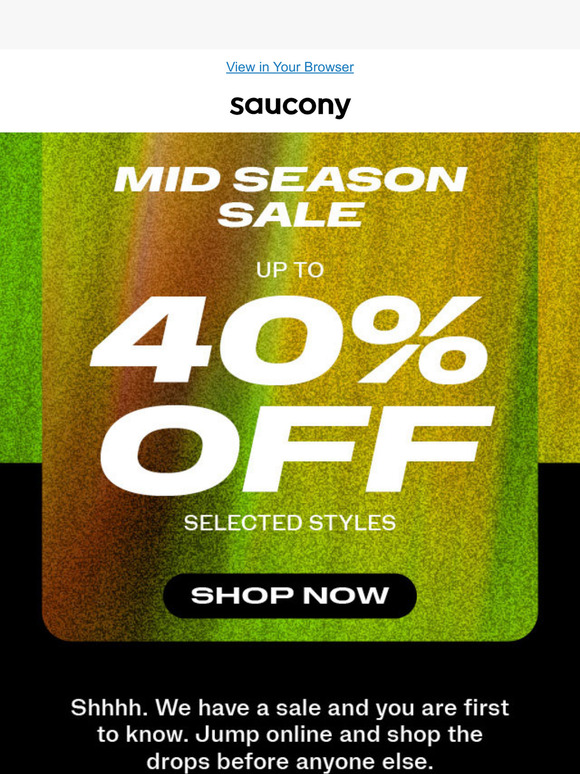 Want up to 40% OFF?