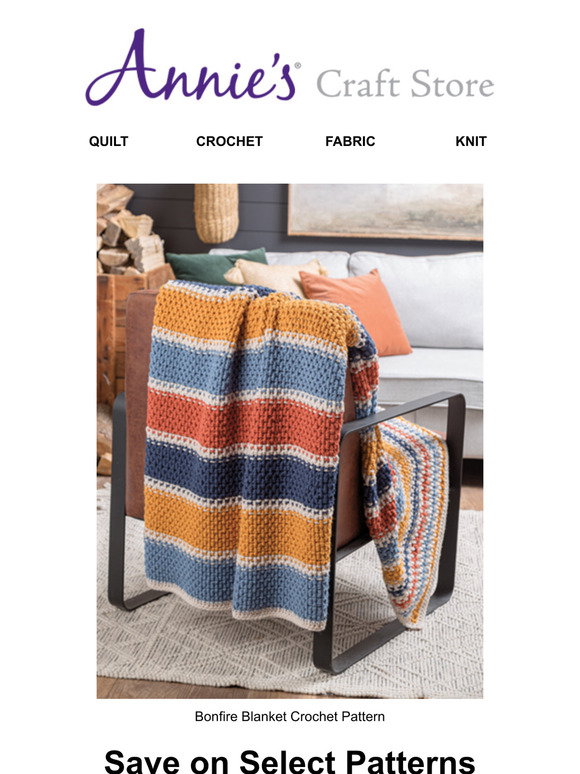 Annie's: 50% Off Select Patterns and Classes! | Milled