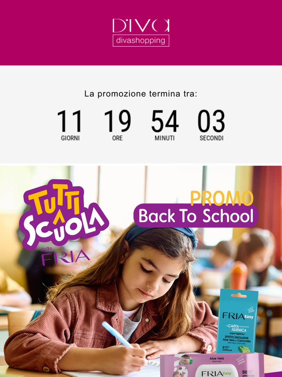 Offerta imperdibile fino al 30 settembre #backtoschool 📚