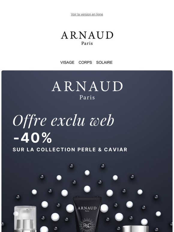 ✨Offre Limitée -40% sur PERLE & CAVIAR✨