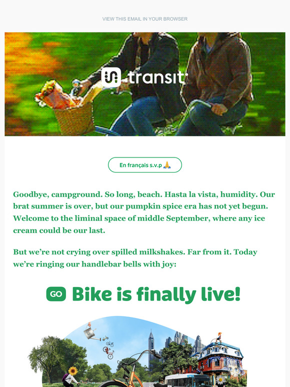 GO Bike is here 🚲 —  so is our 600th city 🌎👍