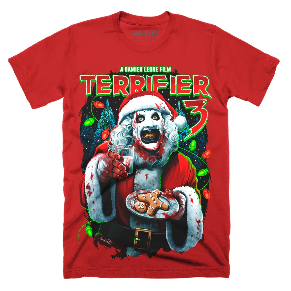 Terrifier 3 Milk And Carnage Red T-Shirt