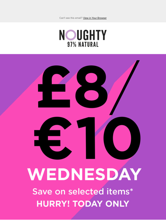 🎉 Happy £8/€10  Wednesday! Grab Your Faves for a Bargain!