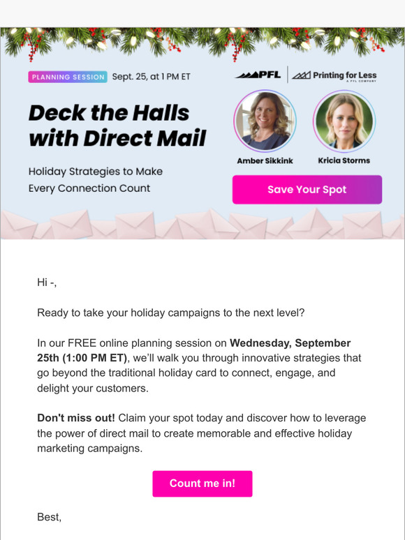 Don't Miss Out! Learn how Unknown can elevate your holiday campaigns