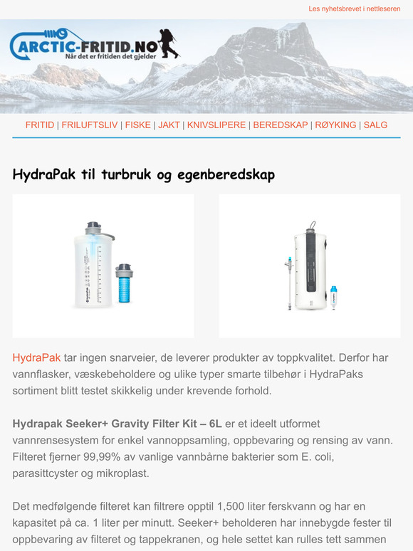 Vannrensesystemer