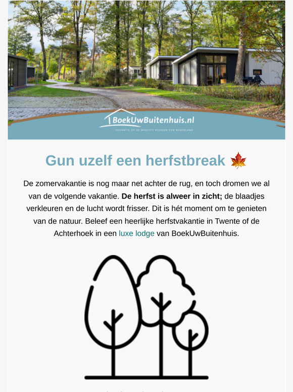 Nu scherp geprijsd: de herfstvakantie 🍁