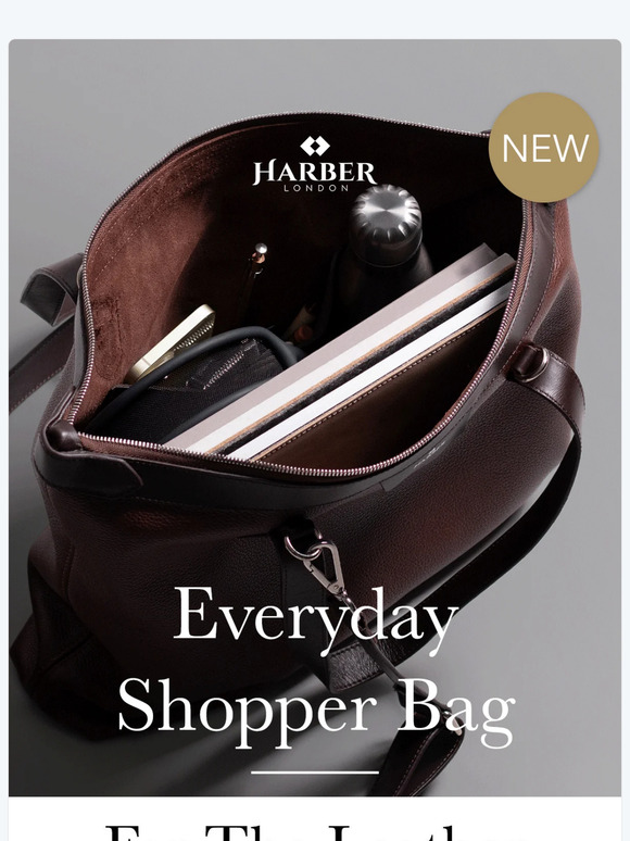 NEW IN! Everyday Shopper Bag 15% Off Launch | Harber London