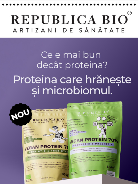 🌟 LANSARE: o nouă modalitate de a avea grijă de masa musculară și de microbiom