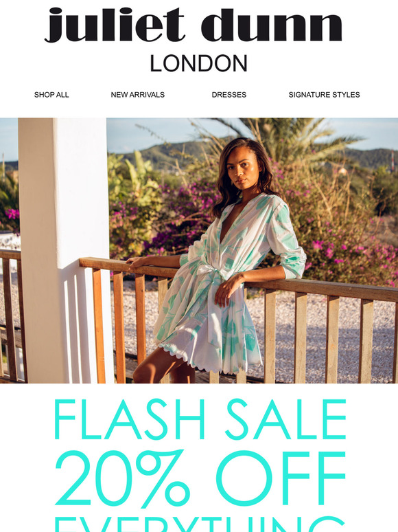 Flash Sale! ✨ 20% Off Everything!