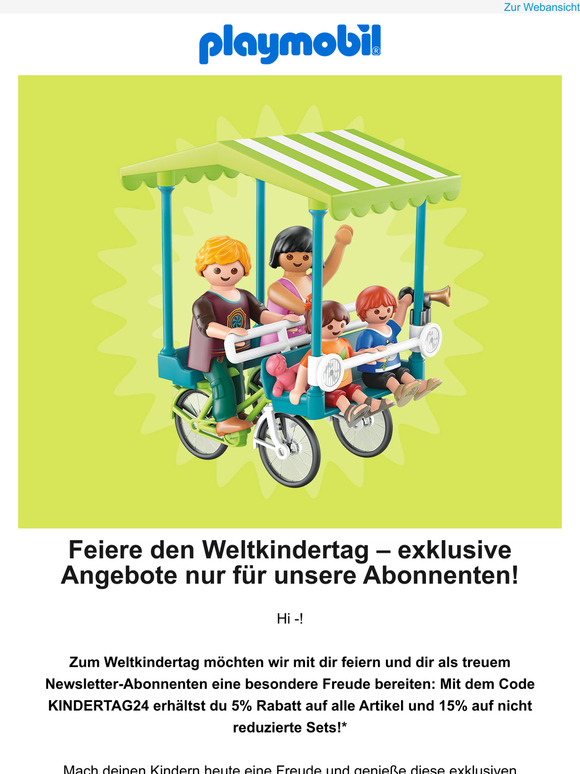 🎉 Frohen Weltkindertag! Exklusive Angebote für dich!