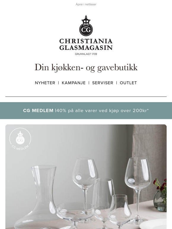 👉 40% på alle varer* | Bli med på feiringen!