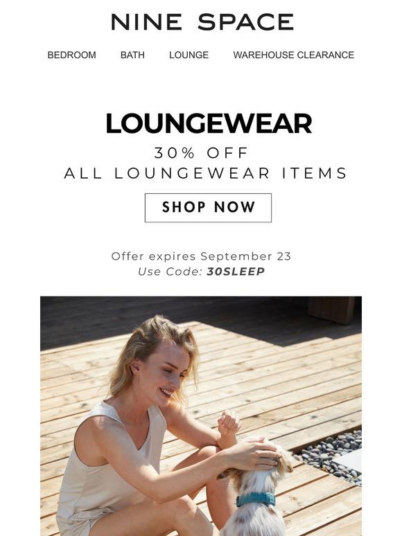 One Week Only: 30% Off on Comfy Loungewear Collection! 😍