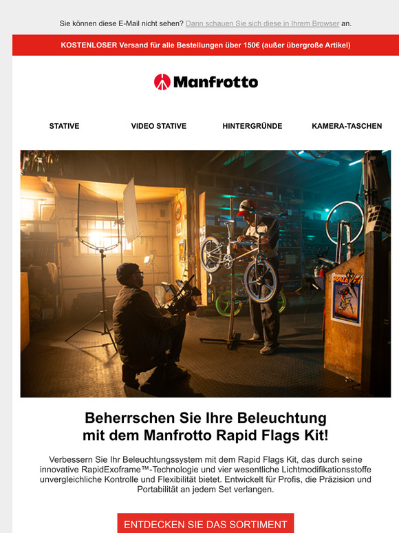 Verwandeln Sie Ihr Beleuchtungssystem mit dem Rapid Flags Kit