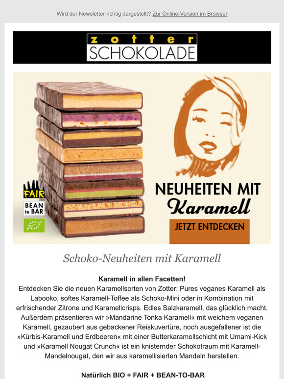Schoko-Neuheiten mit KARAMELL 🍫