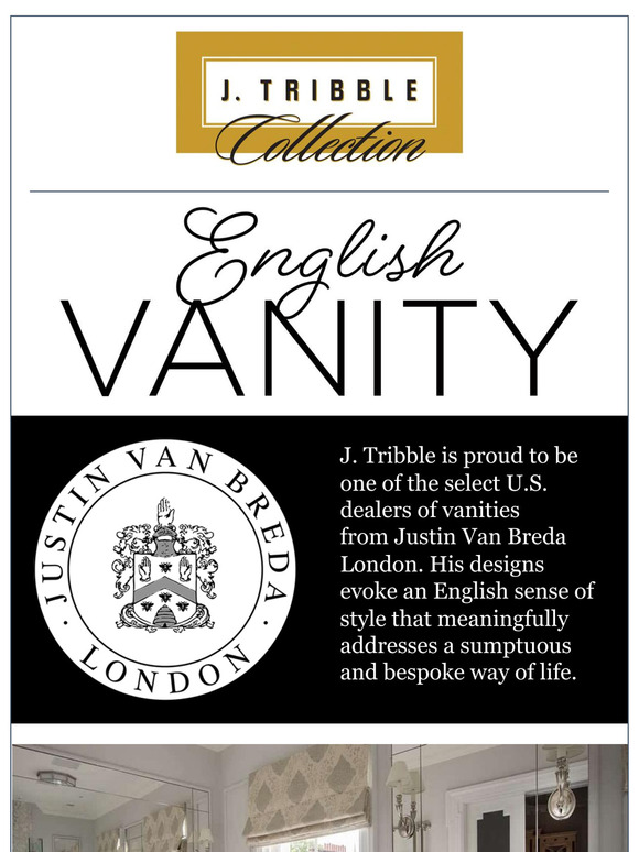 Justin Van Breda London Collection from J. Tribble