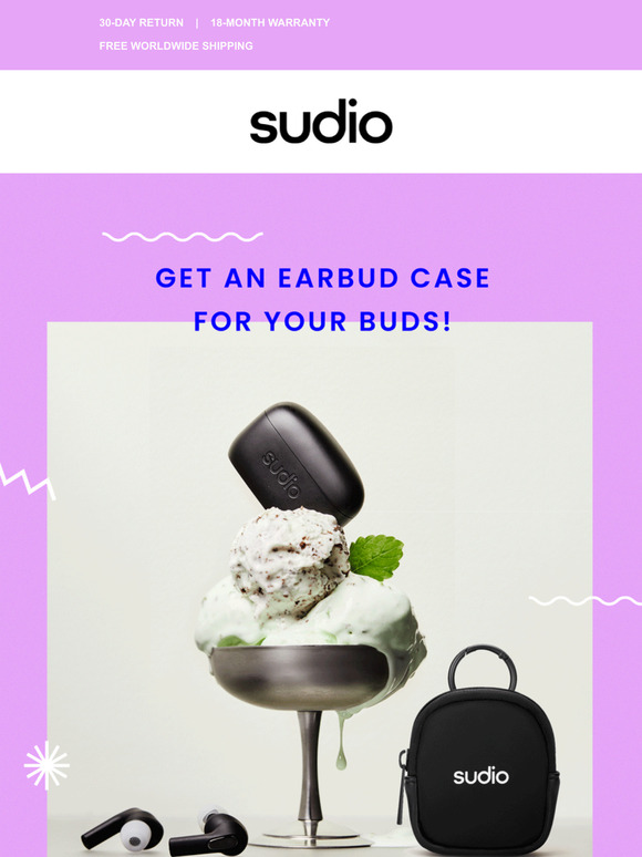 Get An Earbud Case For Your Sudio Buds