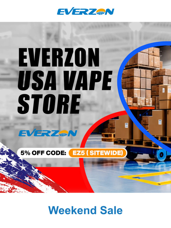 Weekend Sale: 5% OFF Sitewide at Everzon – Fast Delivery & Large Stock!