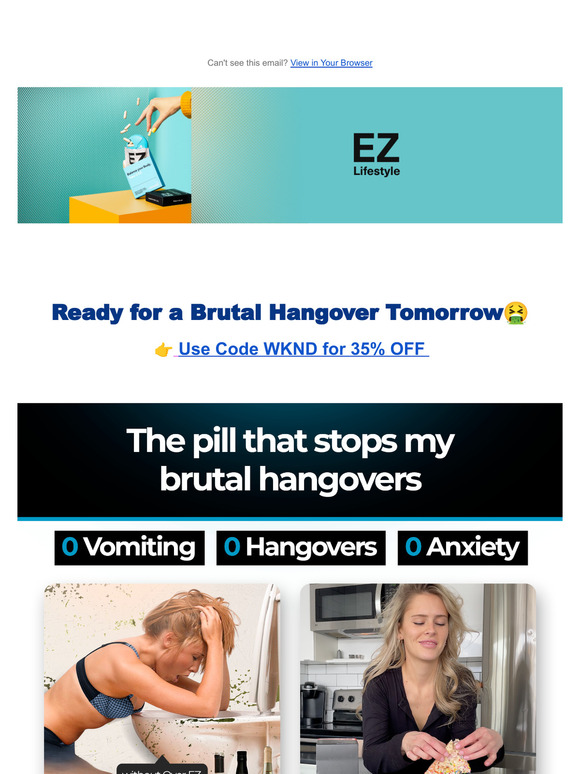 Ready for a Brutal Hangover Tomorrow?