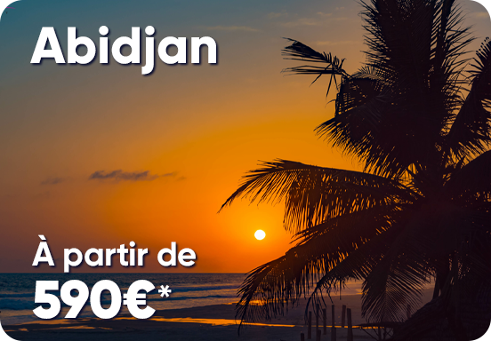 Abidjan à partir de 590€*