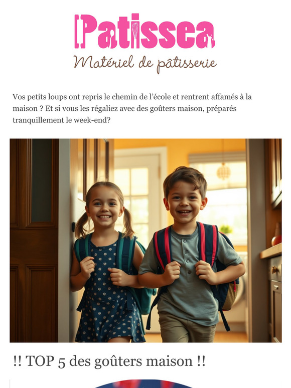 -25% et Top 5 des meilleurs goûters faits maison 🍪