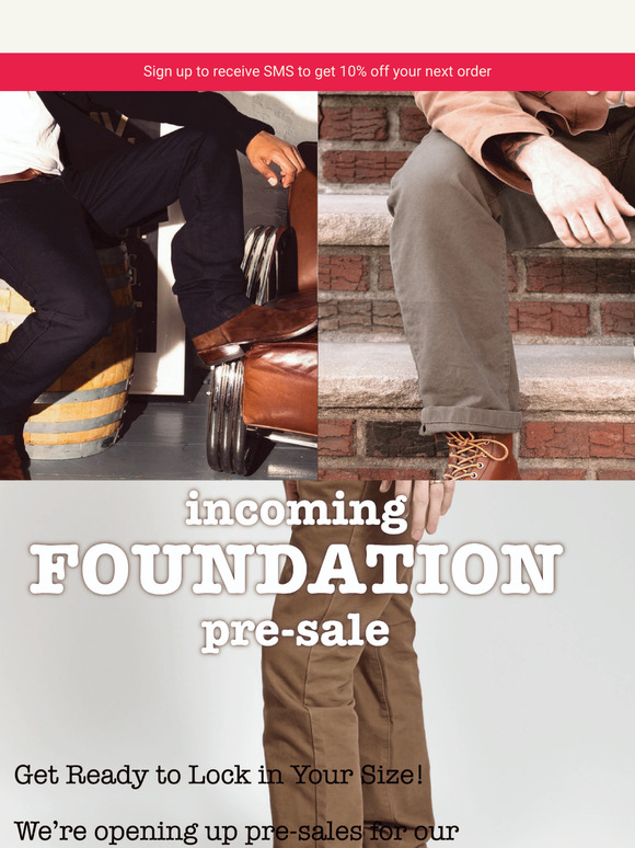 , our best pant ever is in production just for you!