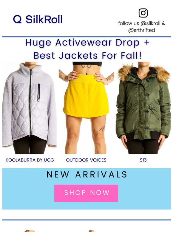 Huge Activewear Drop + Best Jackets For Fall!