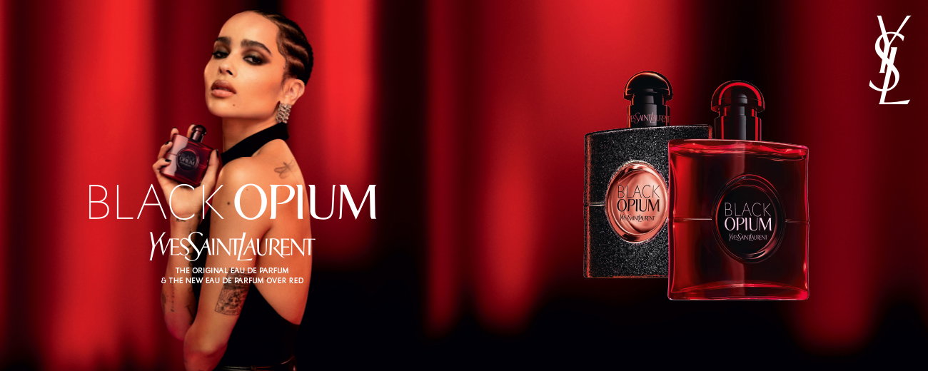Die ikonischen Black Opium Düfte von Yves Saint Laurent