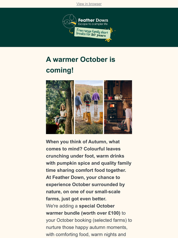 Our October warmer bundle is here