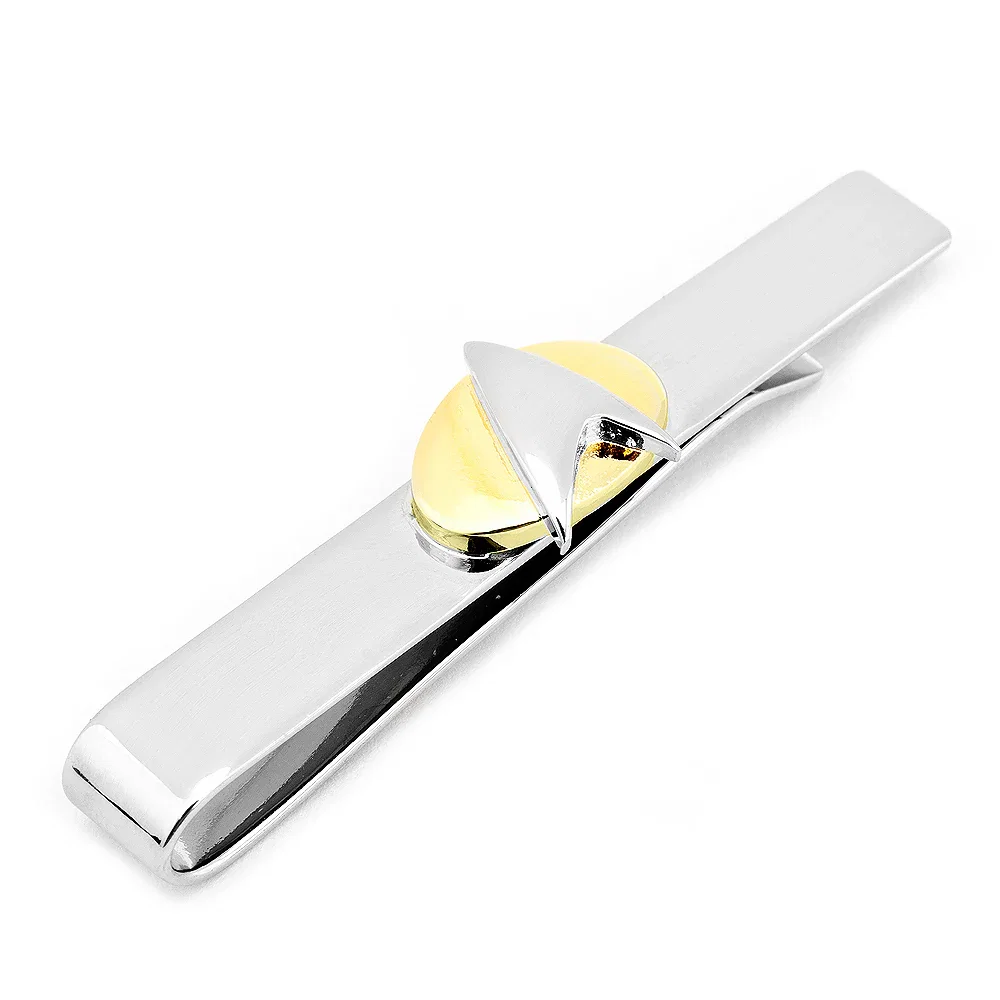 Image of Star Trek Two Tone Delta Shield Tie Bar