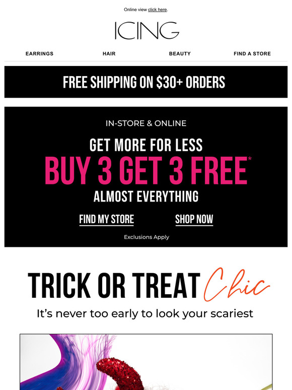 Grab all your Halloween essentials at ICING