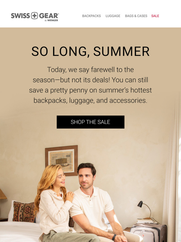 Summer Never Ends at SWISSGEAR