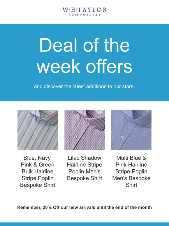 Deal of the week offers.
