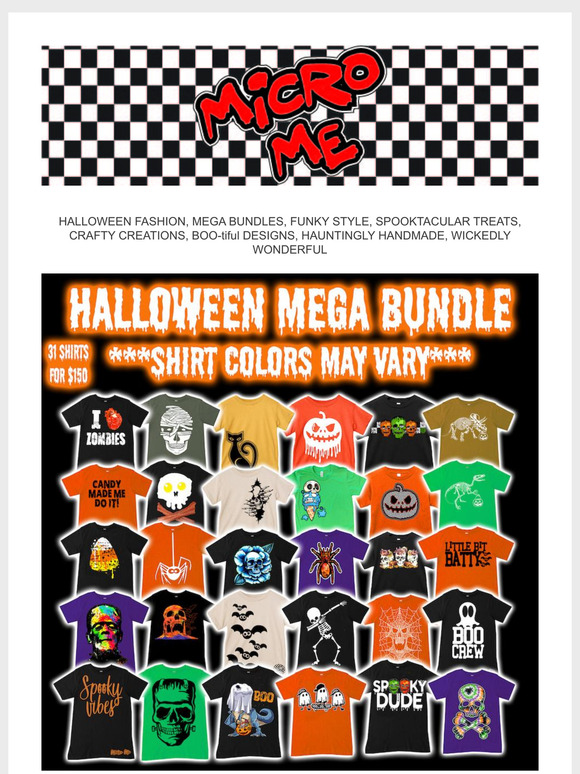 HALLOWEEN BUNDLES are here!!