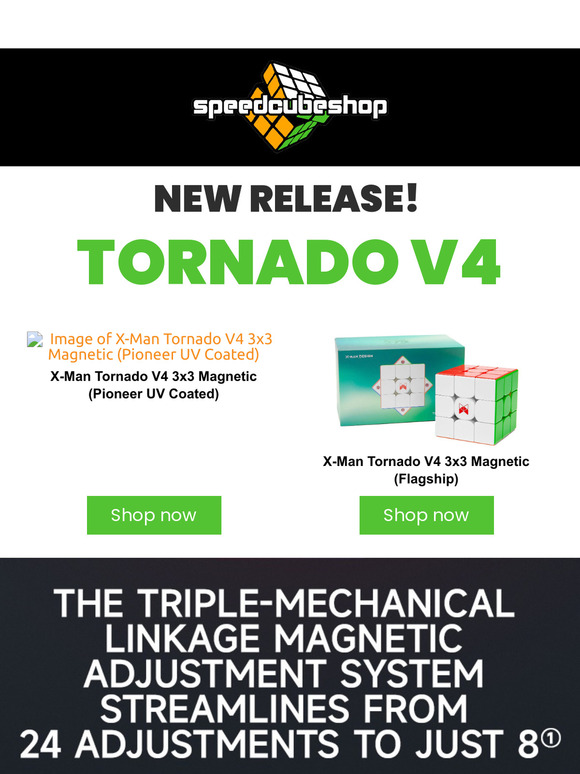Tornado V4 is selling faster than I expected...