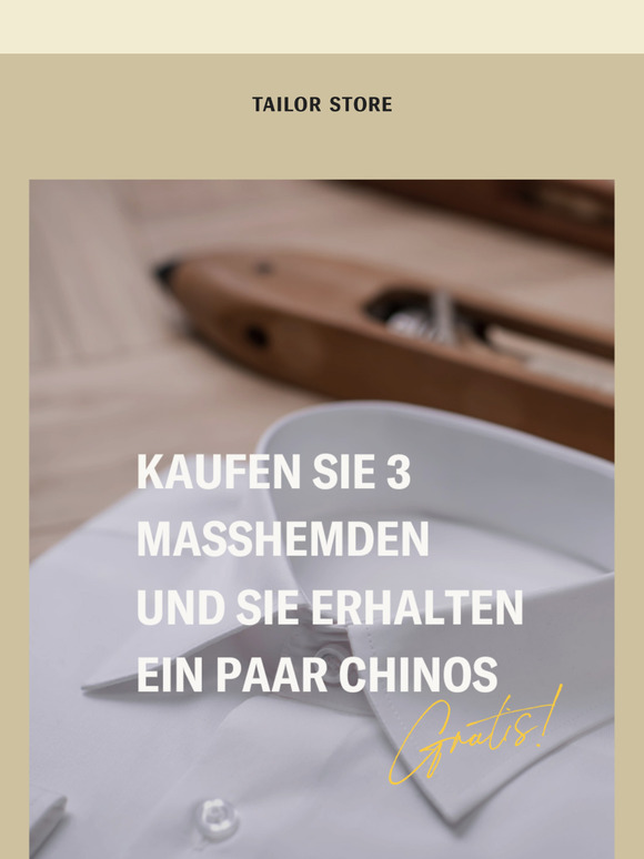 Kostenlose maßgeschneiderte Chinos?