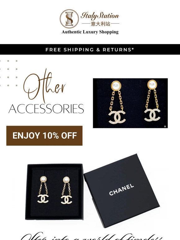 Unlock Timeless Elegance with Chanel Accessories! 💍✨