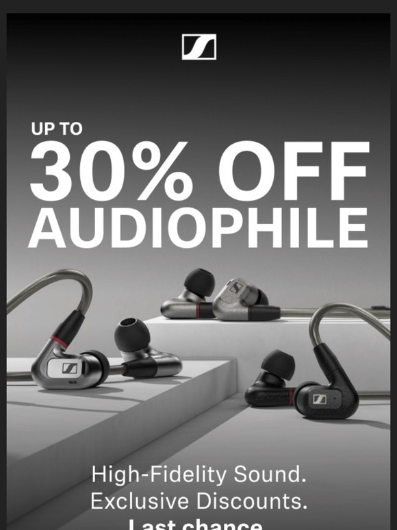 ⏰ ENDS TODAY: Up to 30% Off Audiophile