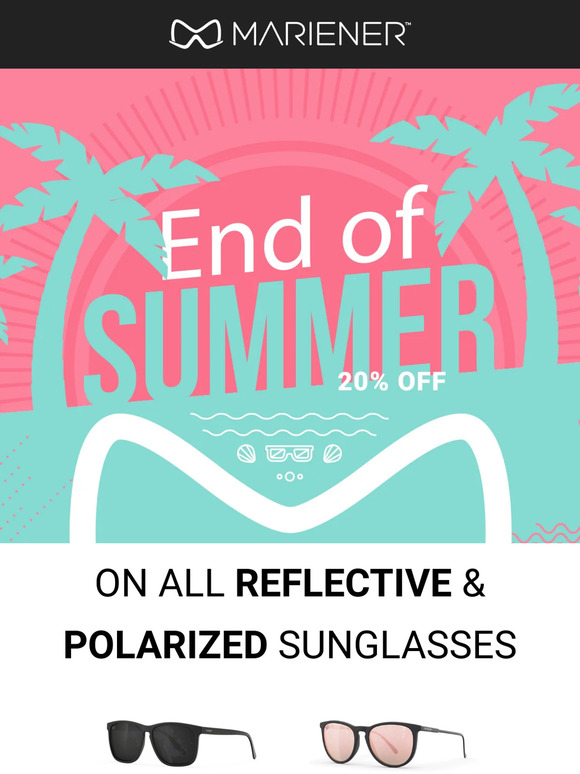 Last minute end of summer sale | 20% off