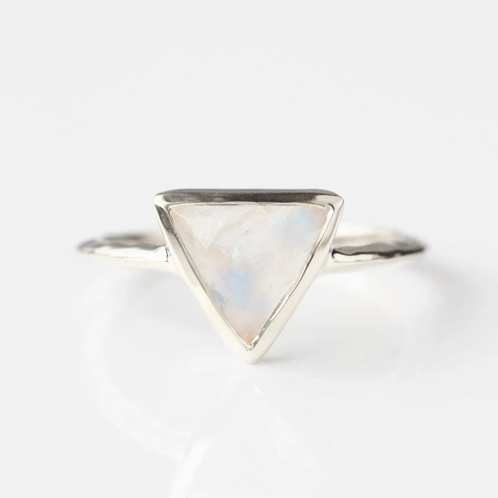 Image of Farrah Moonstone Triangle Ring