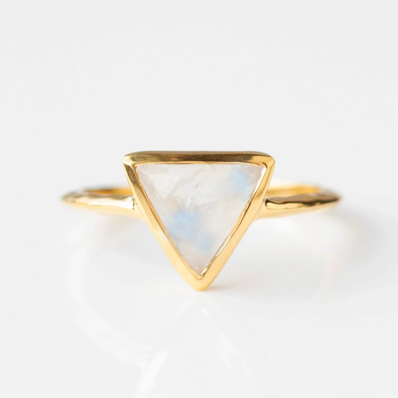 Image of Farrah Moonstone Triangle Ring