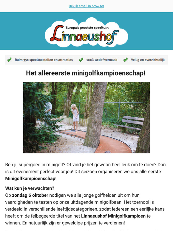Minigolfkampioenschap & Griezelplezier in de Speeltuin! 🎃