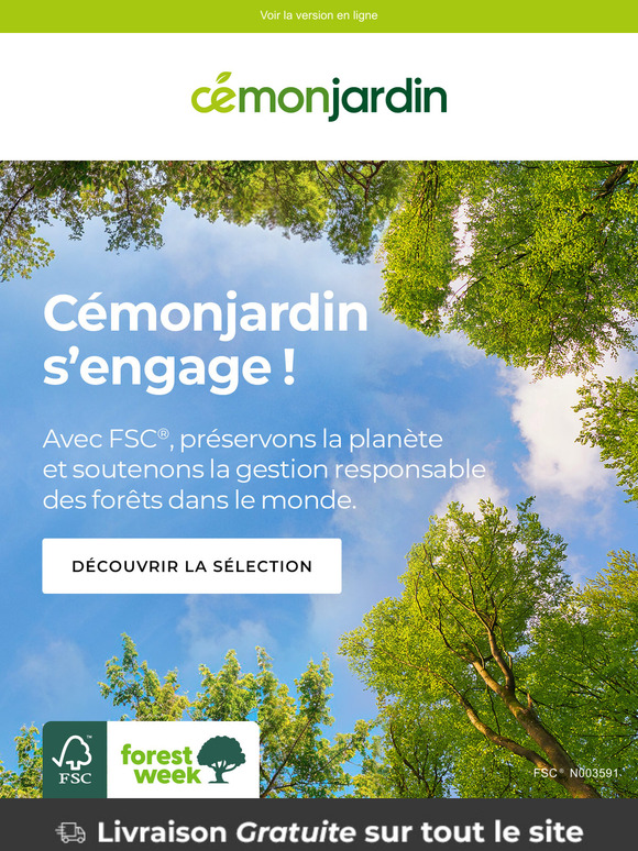 La semaine FSC : découvrez nos produits responsables