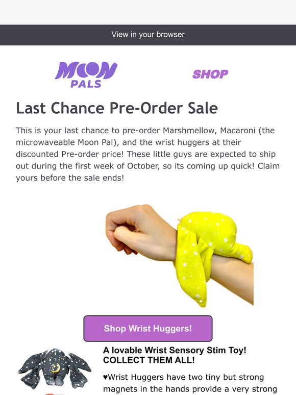 Pre-order Last Chance